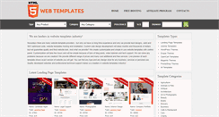 Desktop Screenshot of html5-web-templates.com